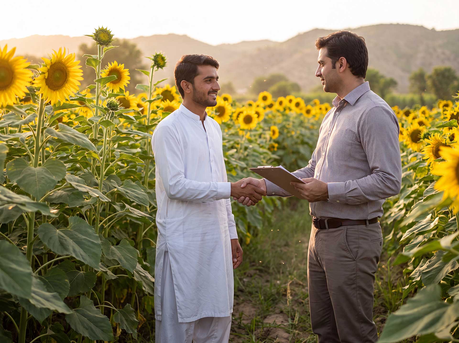 Grower partnerships and agricultural sourcing in Pakistan