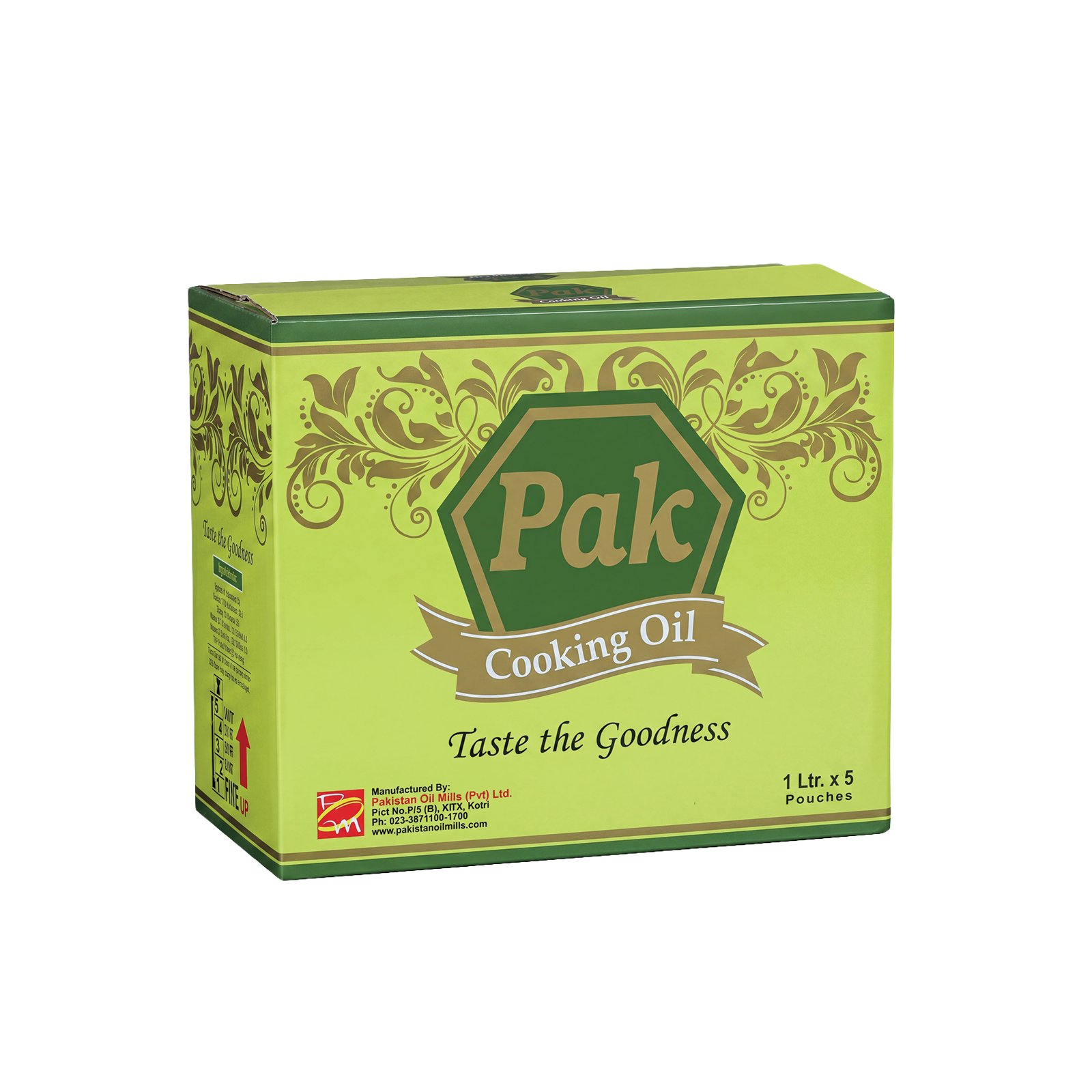 Pak COOKING OIL CARTONS