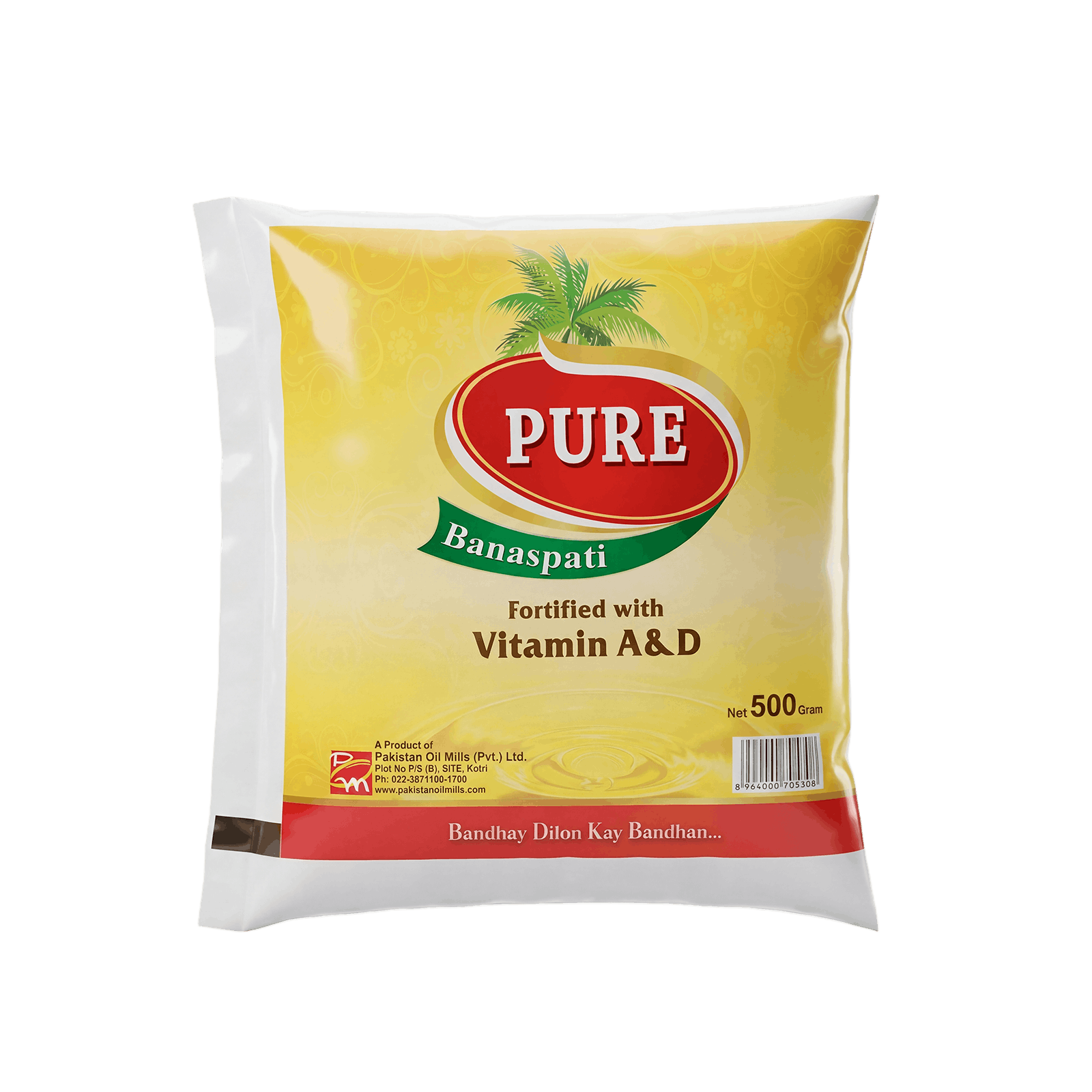 PURE BANASPATI POUCHES PURE 1/2 KG