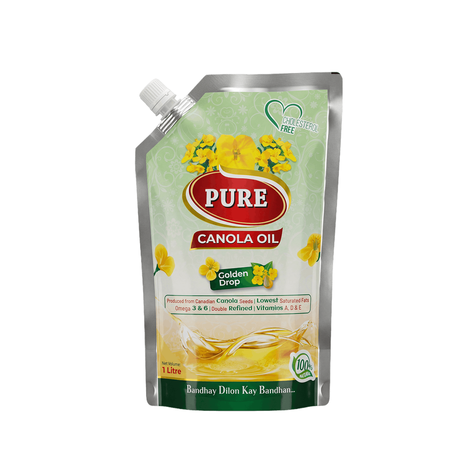 Pure CANOLA OIL POUCHES