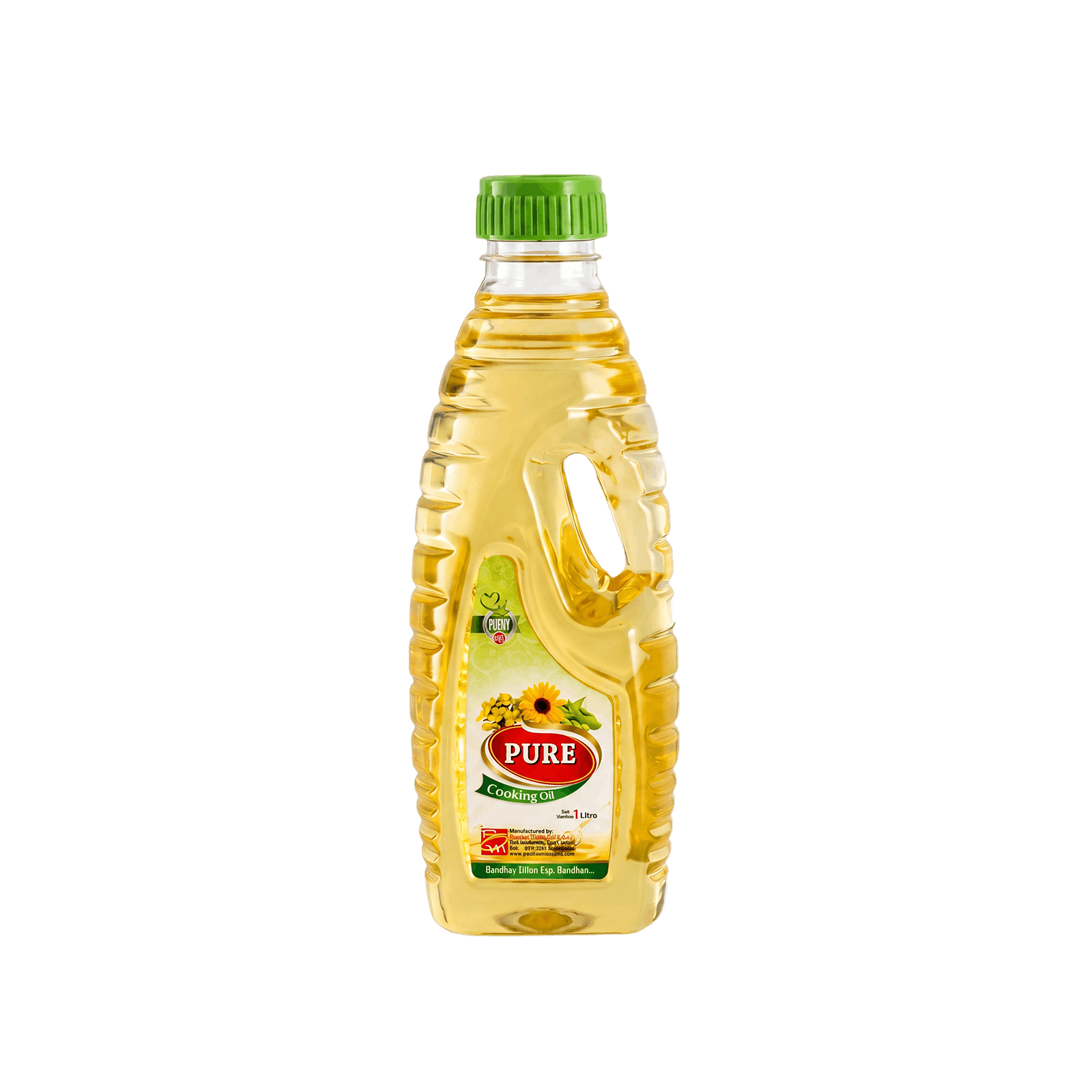 PURE COOKING OIL BOTTLE PURE 1 LTR