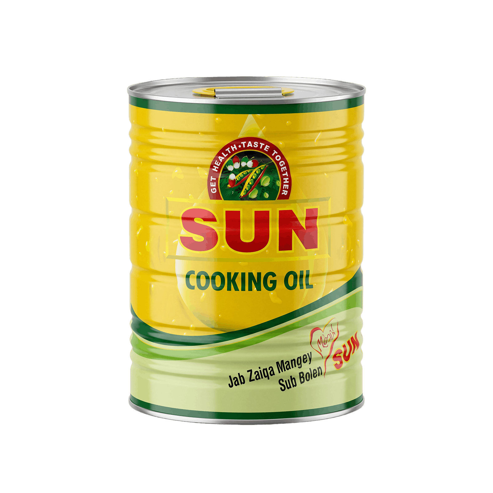 SUN COOKING OIL TIN SUN 4.5 LTR (can)